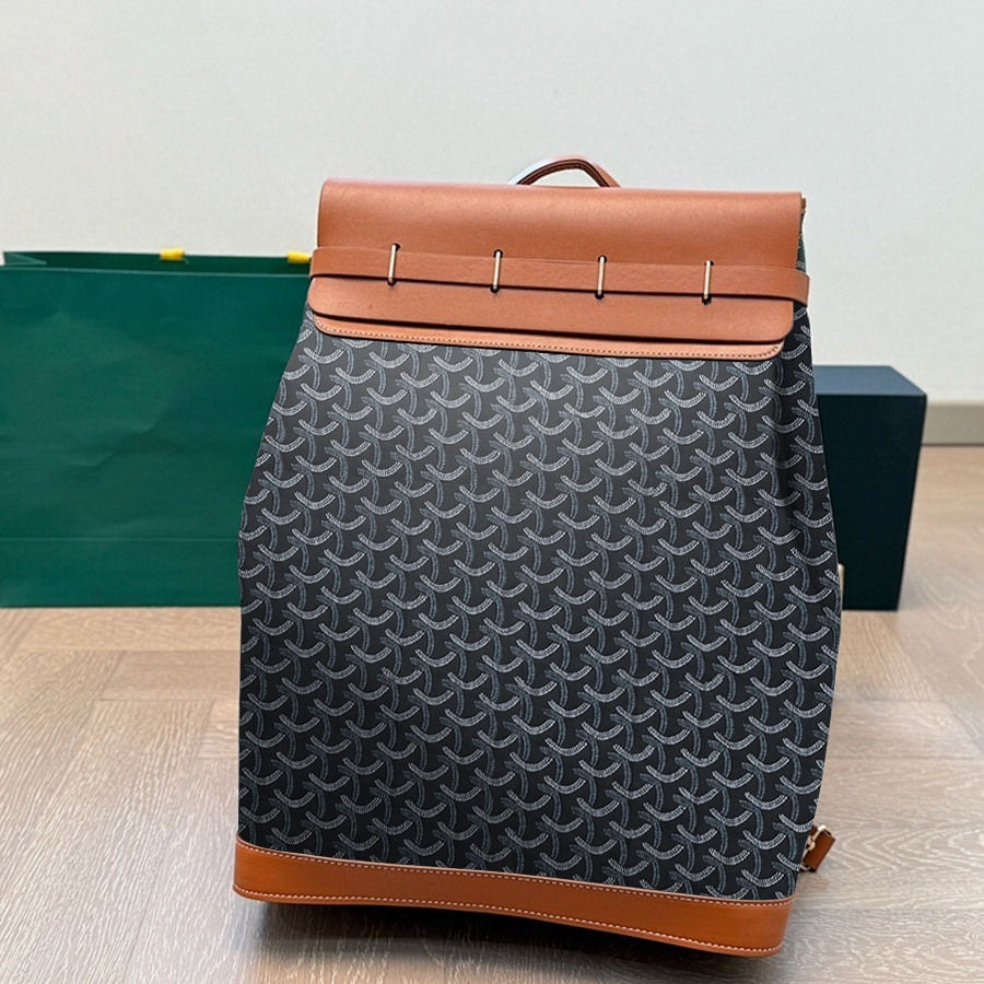 Sacs à dos de créateurs en cuir sac à dos en plein air femmes sacs doubles bretelles hommes sac de luxe de haute qualité tenue quotidienne sac à