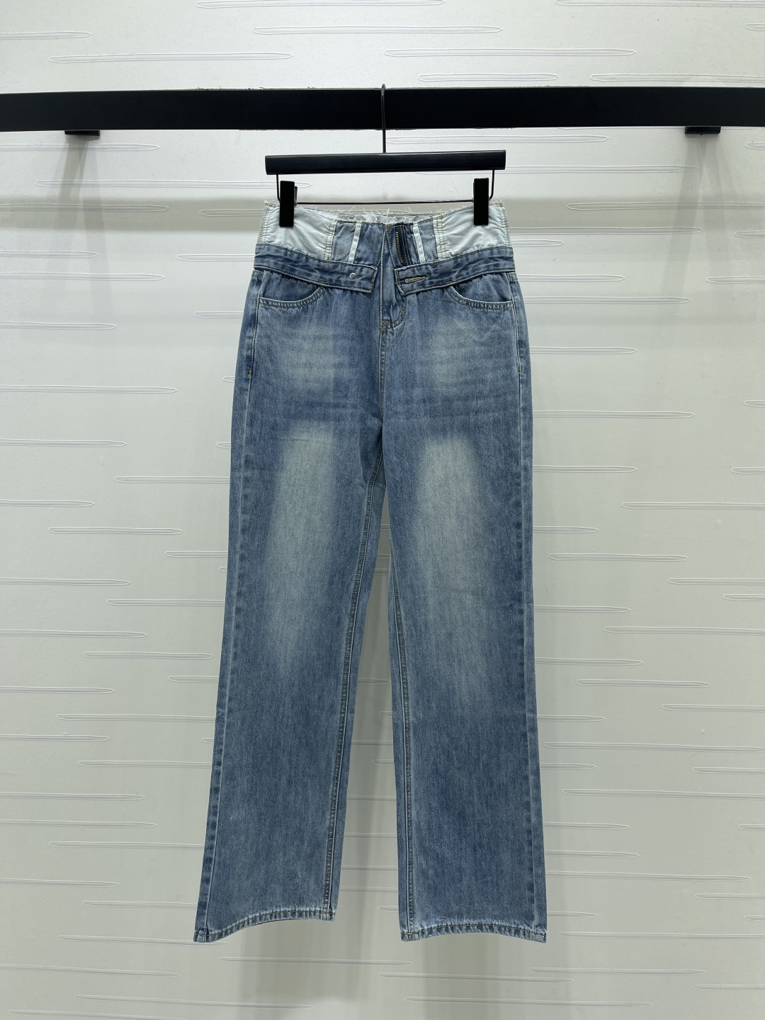 Milan Runway Jeans 2026 New Spring Summer Fashion Women's Designer Jeans Brand Same Style Pants 0501-1