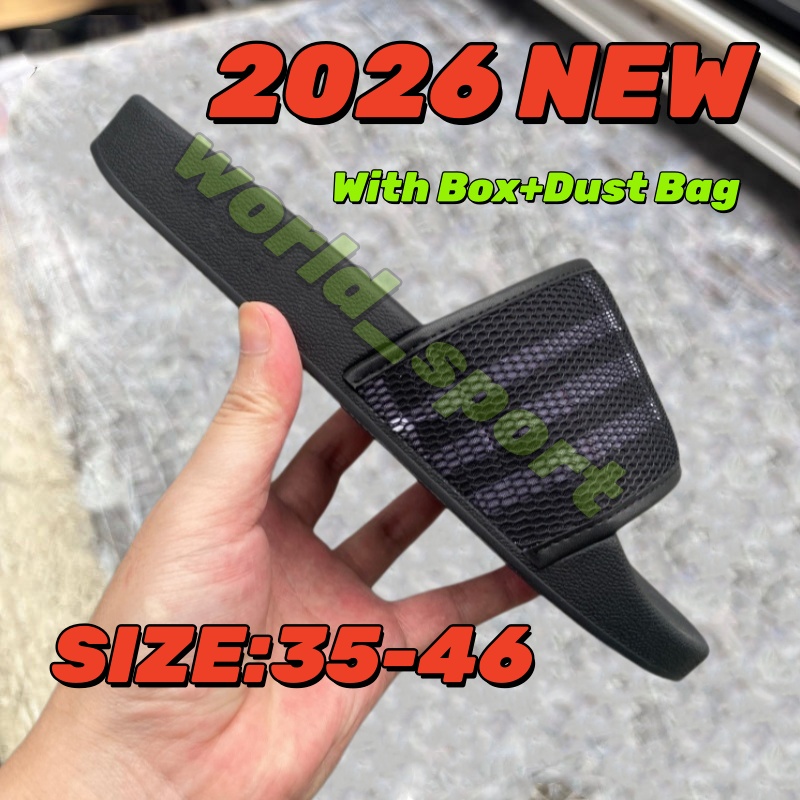 2026 New With Box Designer Check Sliders Vintage Printing Tartan Slipper Sandal Casual Rubber Slide Cornflower Summer Outdoors Womens Mens Slides Si