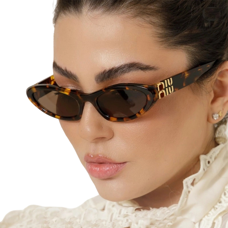 New Spring Summer Sunglasses retro party Acetate Women MU Sunglasses Female Men Brand Designer Futuristic Weird For UV 400 Sun Glasses MM cat eye-image-962373914
