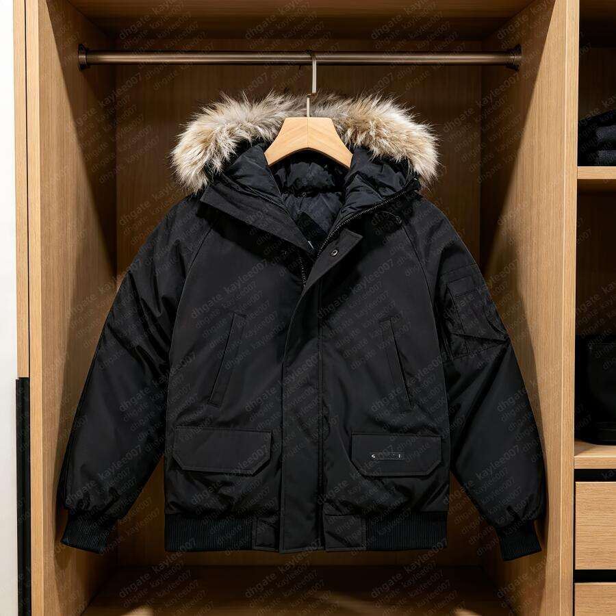 CHILLIWACKParka designer jacket men Goose down puffer coat wolf hair jackets womens thickened doudoune homme winter warm puff jacke luxury windbr-image-940891046