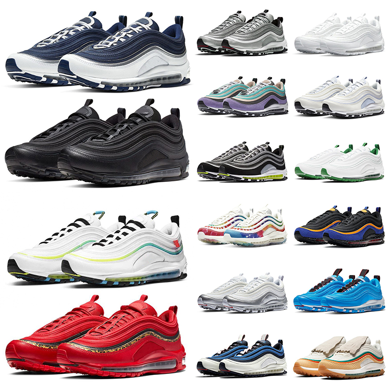 designer sneakers tn running shoes mens womens tns triple black white red navy blue pink green brown fashion 97 97s tnss outdoor sports trainers run