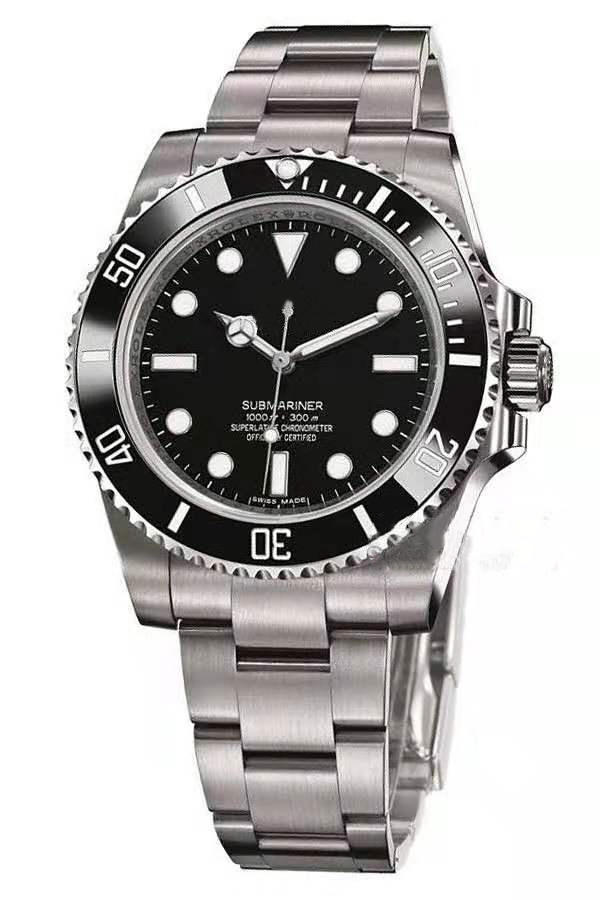 Classic designer watch - simple fully automatic mechanical movement, water-resistant, luxurious wristwatch