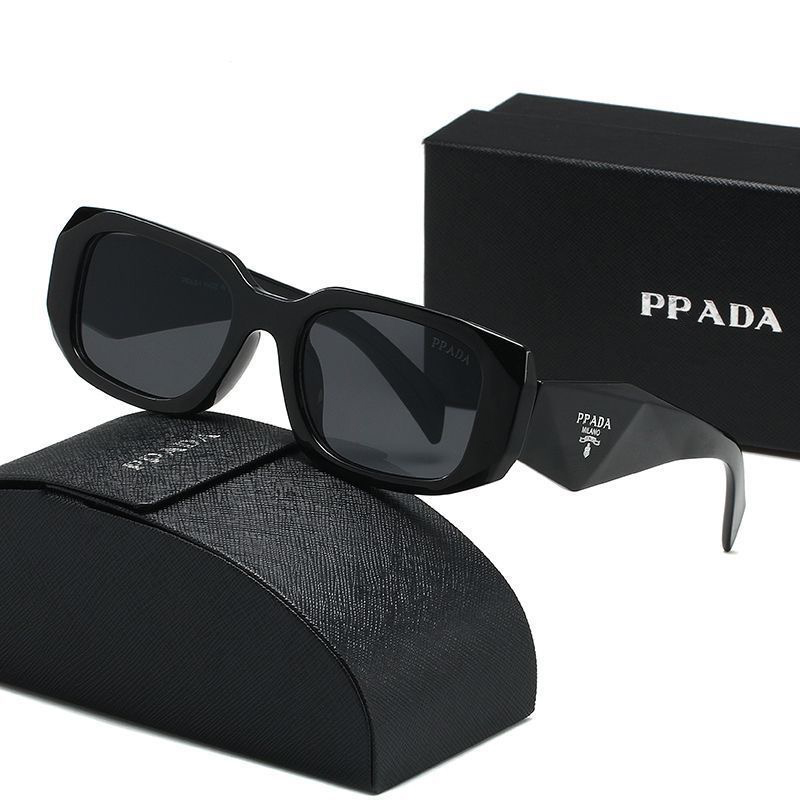 Top Luxury Lunettes de Soleil Designer Lettre Femmes Hommes Goggle Monture Senior Vintage Métal avec Coffret