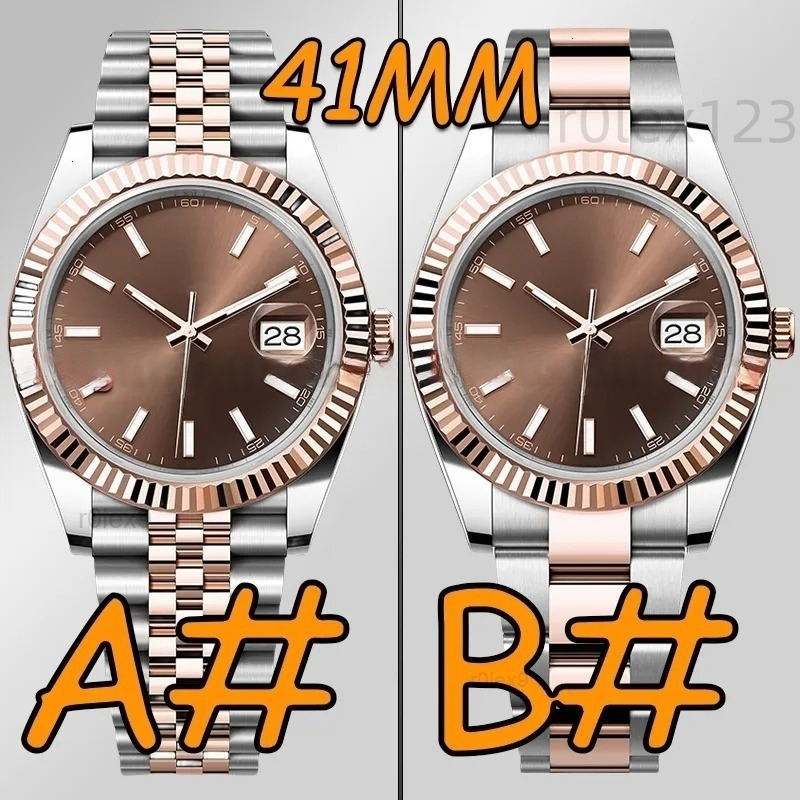 superclone Mens Watches Men Designer Watch Top Quality Date Just 41MM Clean Factory Luxury Watch Automatic Cal.3235 Movement Sapphire Luminous Divin