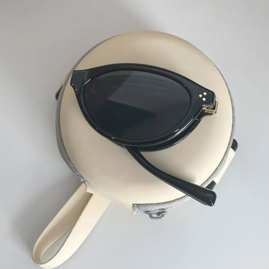 Retro Cat-Eye Foldable Sunglasses Portable Mini Pocket Shades with Case UV400 Protection Vintage Narrow Frame Sun Glasses 260429