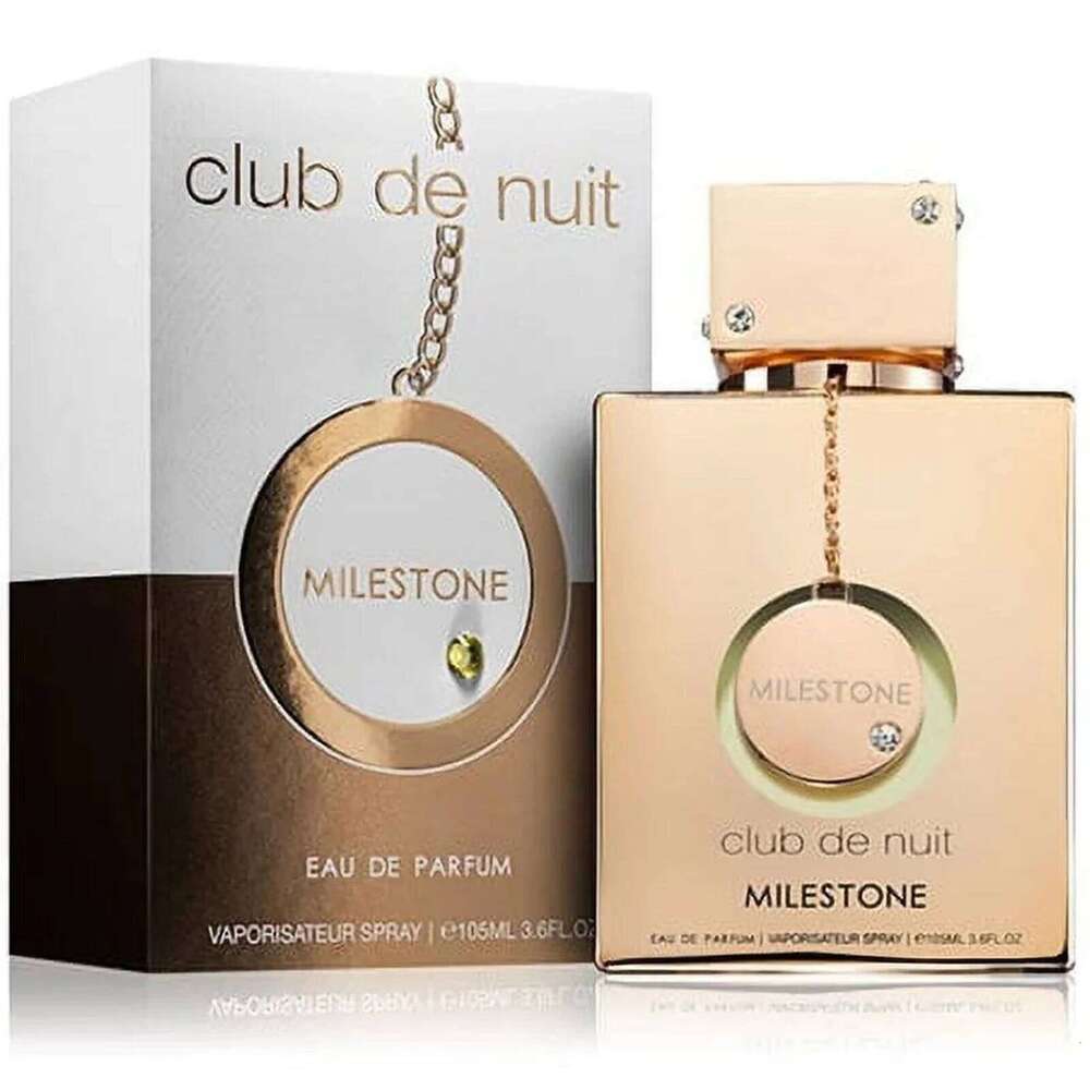 Armaf Club De Nuit Milestone for Unisex Eau de Parfum Spray, 3.6 Ounce, Holiday gift 26H0430