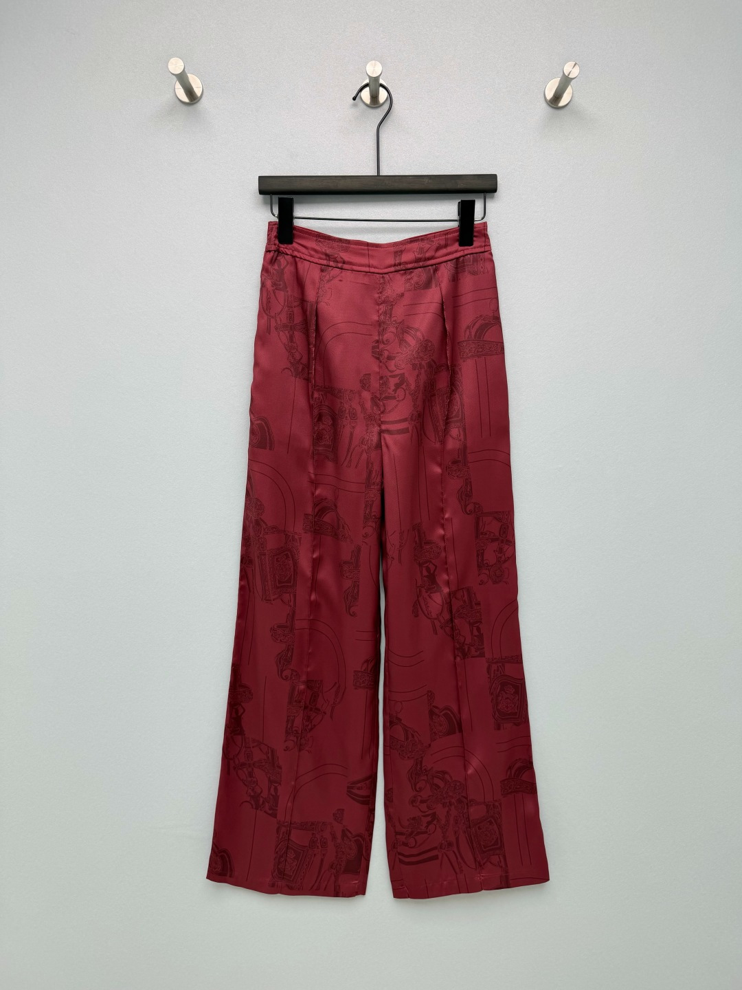 Milan Runway Pants 2026 New Spring Summer Fashion Women's Designer Pants Brand Same Style Pants 0502-8