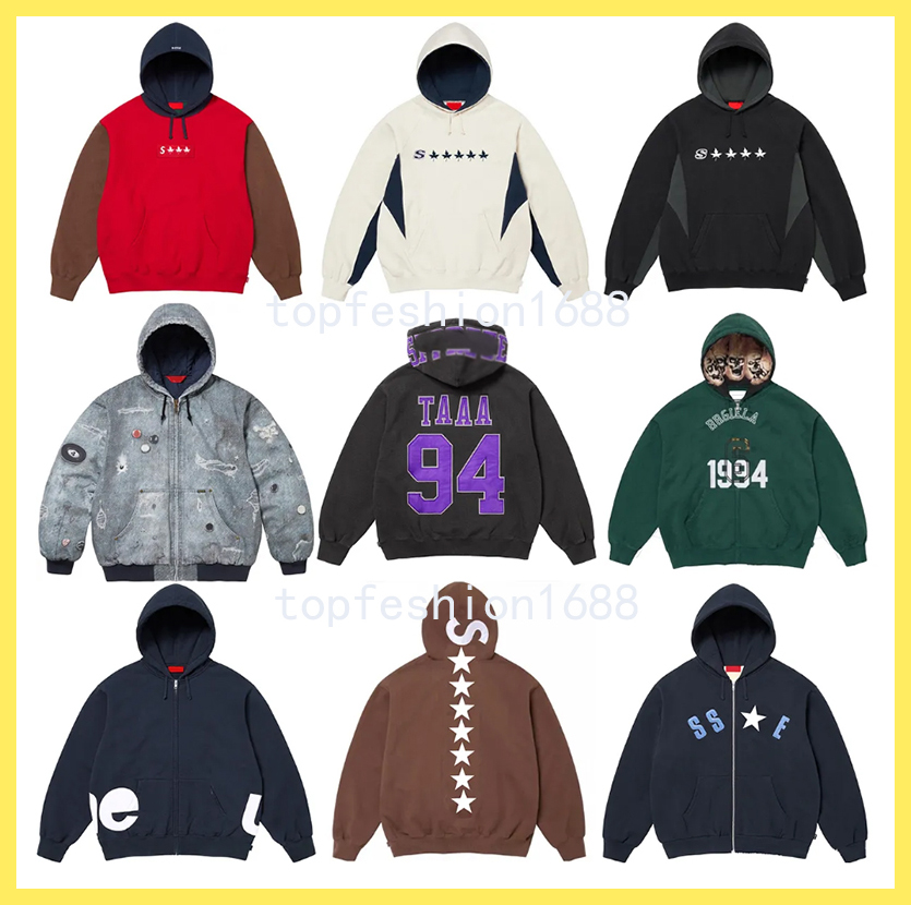 sup hoodie mens hoodie designer sweater hoodie y2k Hip hop womens hoodie American street fashion letter embroidery suphoodie us size s-xl