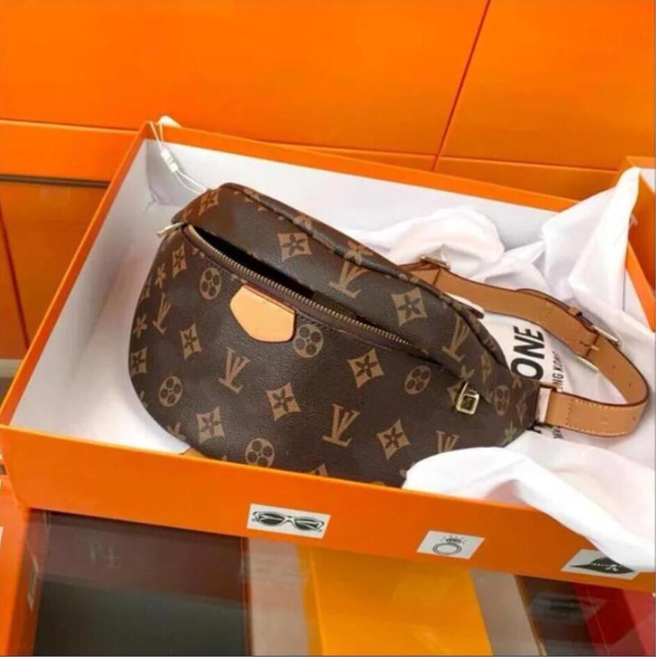 2026 High Rise Bumbag Designer Waist Bag sling bag Fanny pack Brown Flower Mens Bags Leather Crossbody Purses