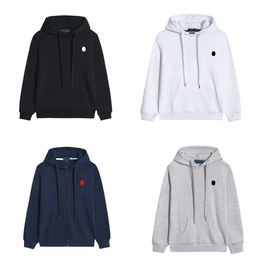Designer Mens Polo Hoodies Loose Cardigan Tops Clothing Polo Tracksuit Set Pullover Cotton Simple Long Sleeve Cotton Horse Long Sleeve Casual Zip Up