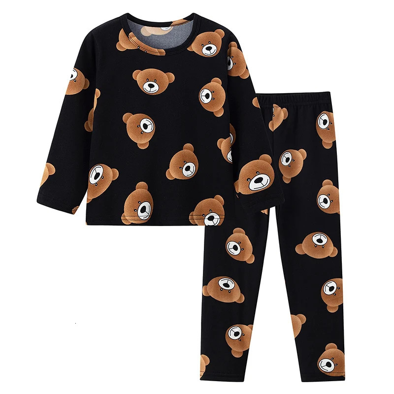 2026 New cologne New Perfume 2 Piece Autumn Childrens Cute Bear perfume Long Cologne Sleeved Trousers Suit Cologne Boy Leisure And Comfortable Perfu