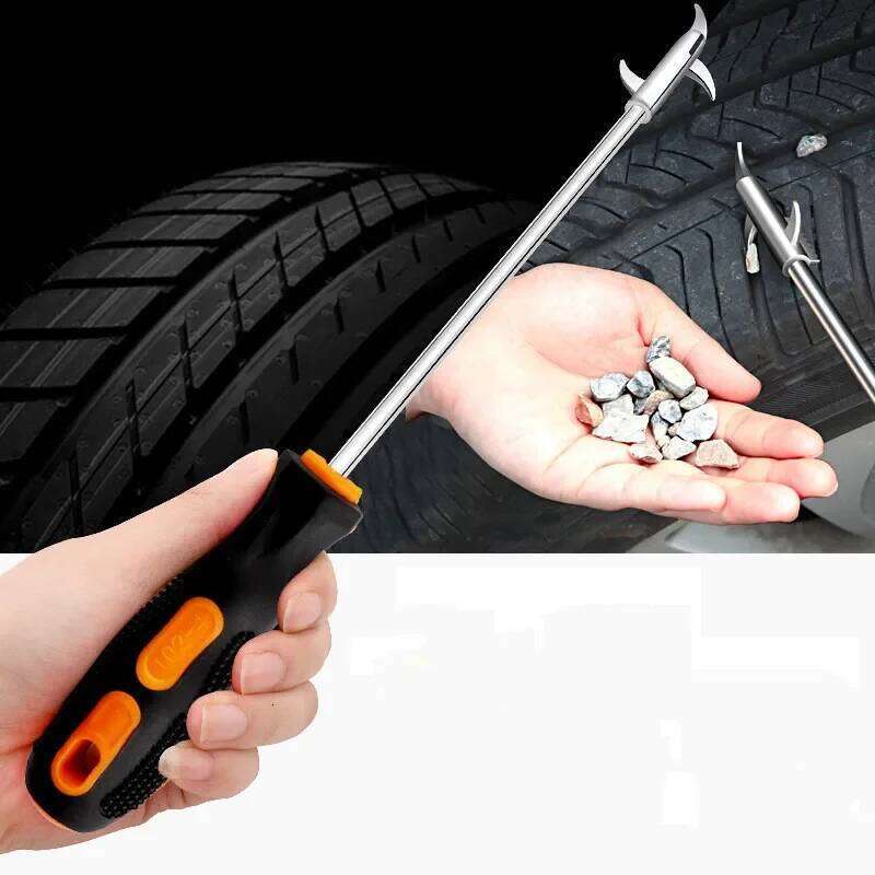 cleaning hook Gap Hook Car Buckle Cleaning Pick Stone Tools Tire Repair Accessories