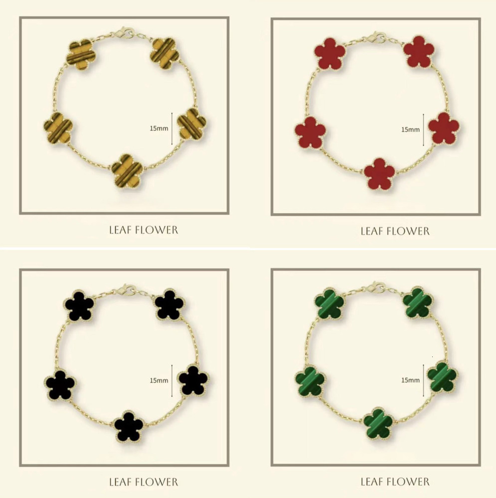 high quality bracelet luxury designer jewelry bracelets 18k gold silver plate agate diamond fashion charm chain wedding gift party for women man bir