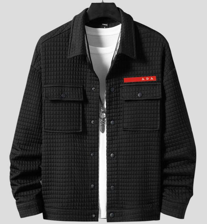 RADA38 mens jackets spring waffle mens designer jacket men designer coat