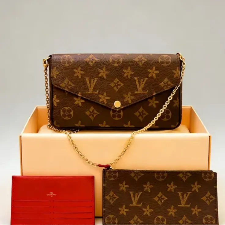 2026 Luxury Designer Bag Large Capacity 3pcs Set Embossed Flower Women Crossbody Handbag Shoulder Bags Composite Ladies Clutch Tote Bag