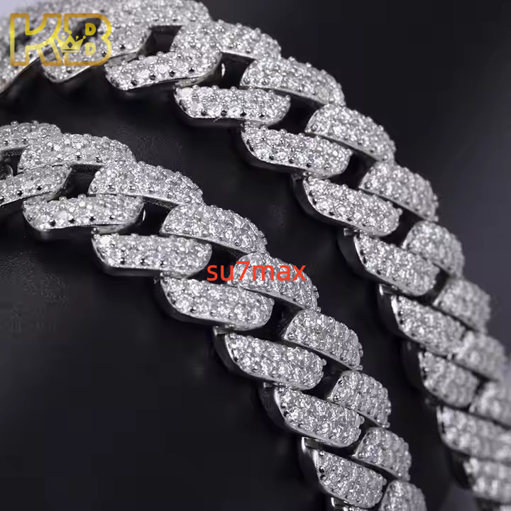 New Design Crystal Zirconia Moissanite Chain by China Manufacturer Wholesale Available Stock Necklace