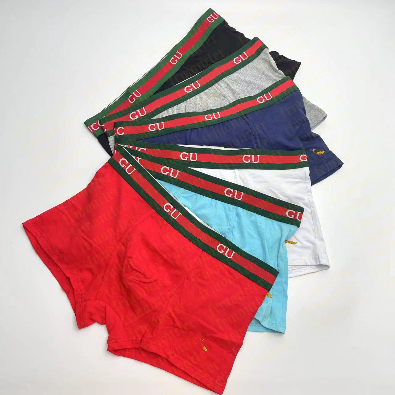 5 piecesMens Boxers underwear Fashion classic Designer Mens Boxers Cotton shorts Mens and womens boxers boxers of men $5