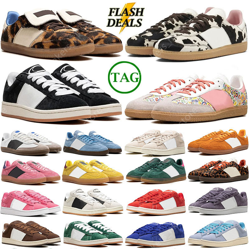 Designer Chaussures décontractées en daim vert foncé pour hommes femmes baskets bleu clair soie rouge rose fusion blanc noir gomme randonnée bask