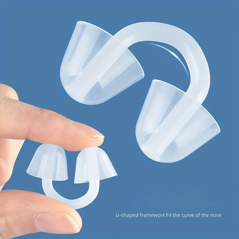 1PC U-shaped Nose Clip for Swimming to Prevent Water Inhalation Adult Swimming Aid 260430