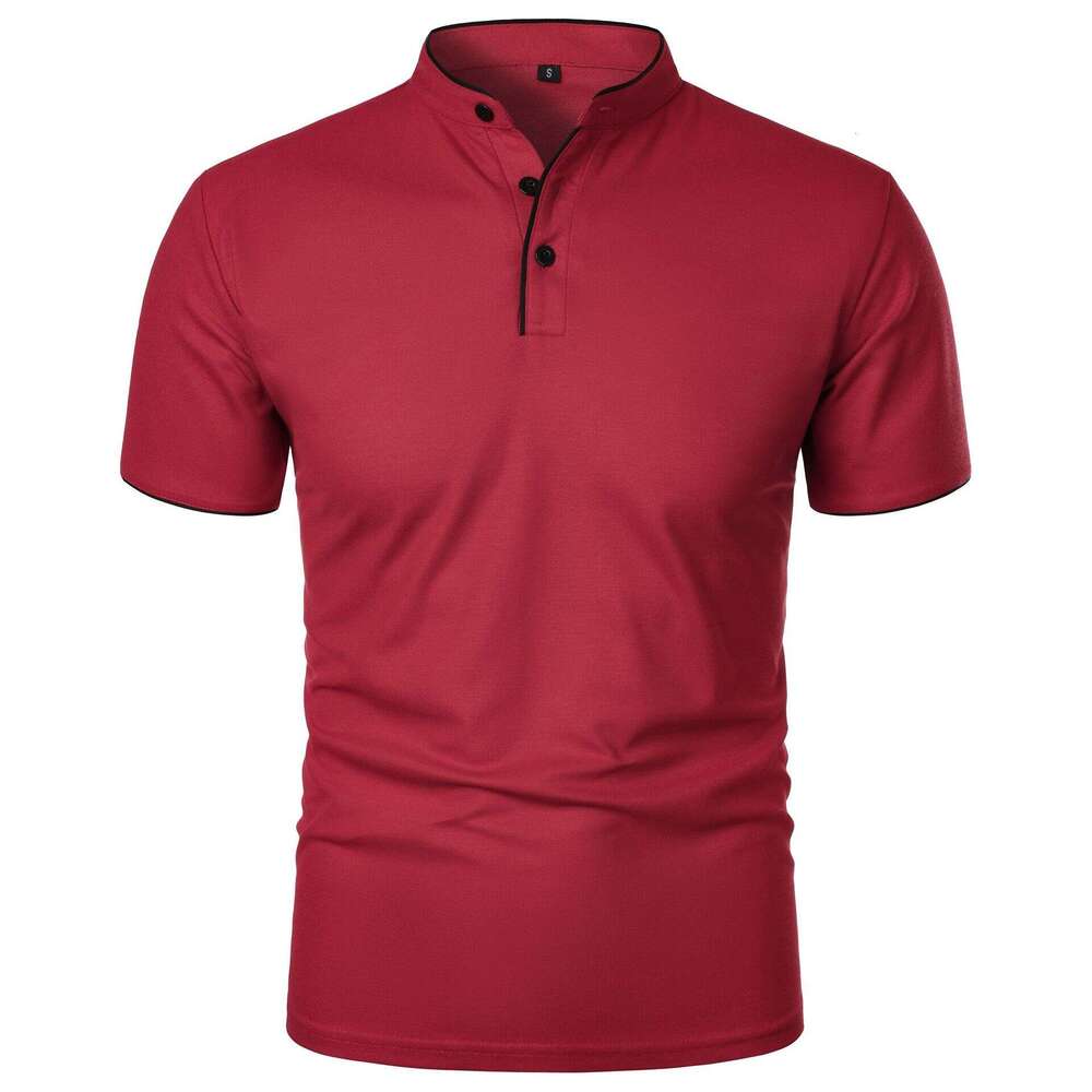 Designer 2026 New Summer T-shirt Paul Men's Solid Color Top Popular Fashion Trendy Slim Fit European And American Short Luxury Sleeve Free Ship