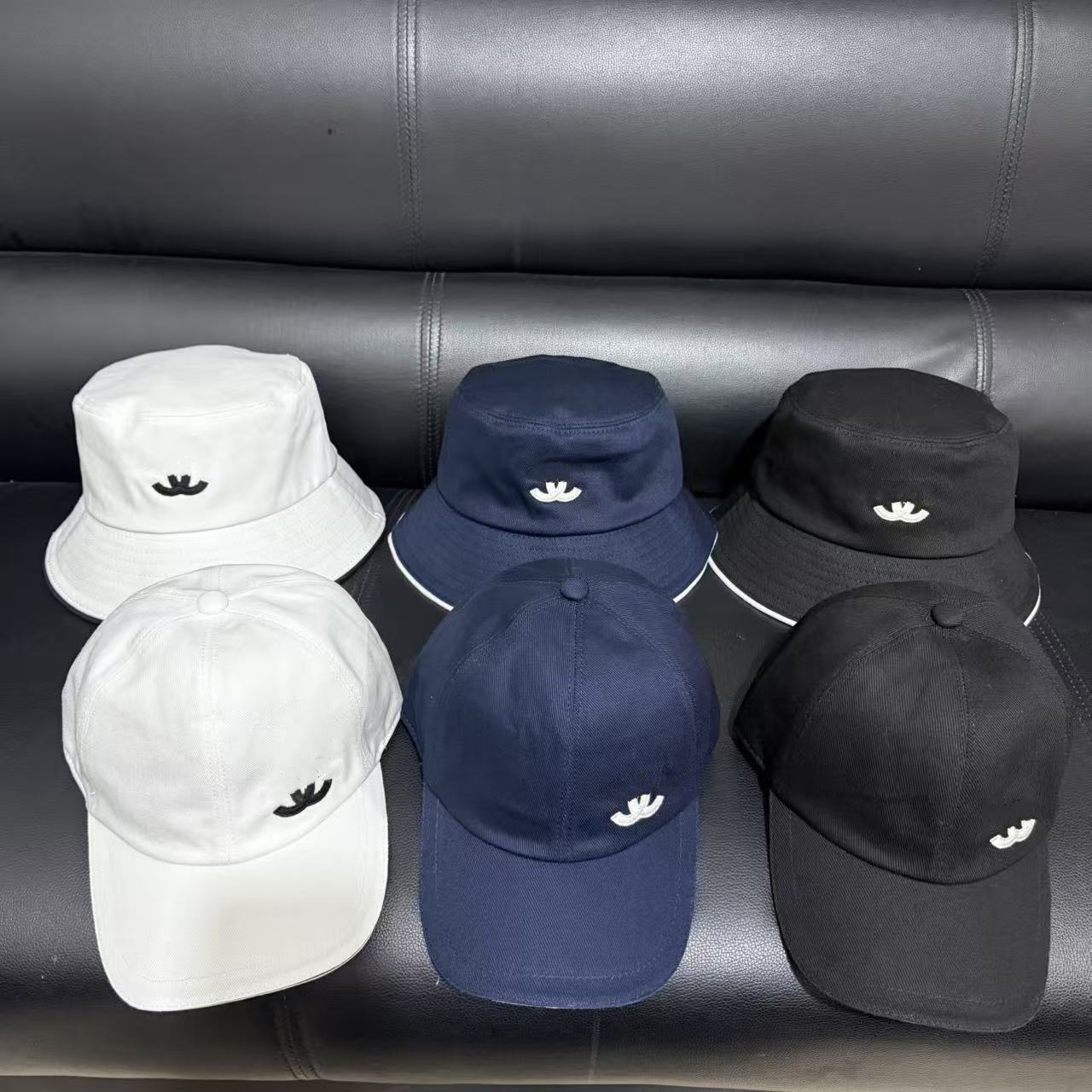 Luxury Casquette Unisex Baseball Cap bucket hat Solid Color Simple Embroidered Daily Sports Travel Beach Sun Hat Classic Fashion Style