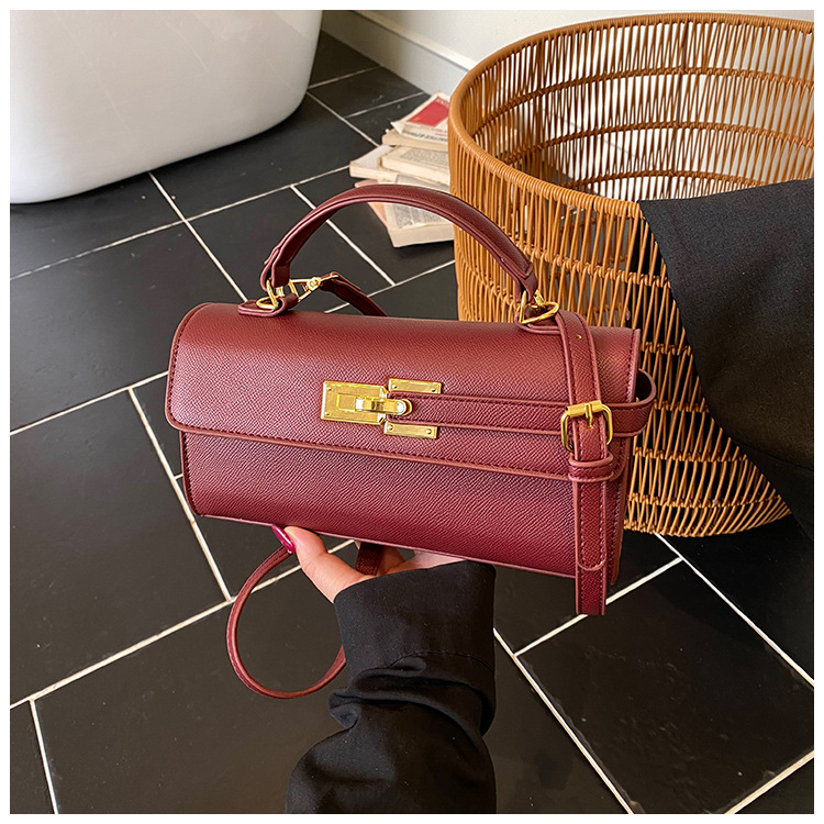 luxury bag 2026 New Women's Top Handle Baguette Bag, Hot Sale Lady Purse, Versatile Shoulder & Crossbody Handbag free shipping