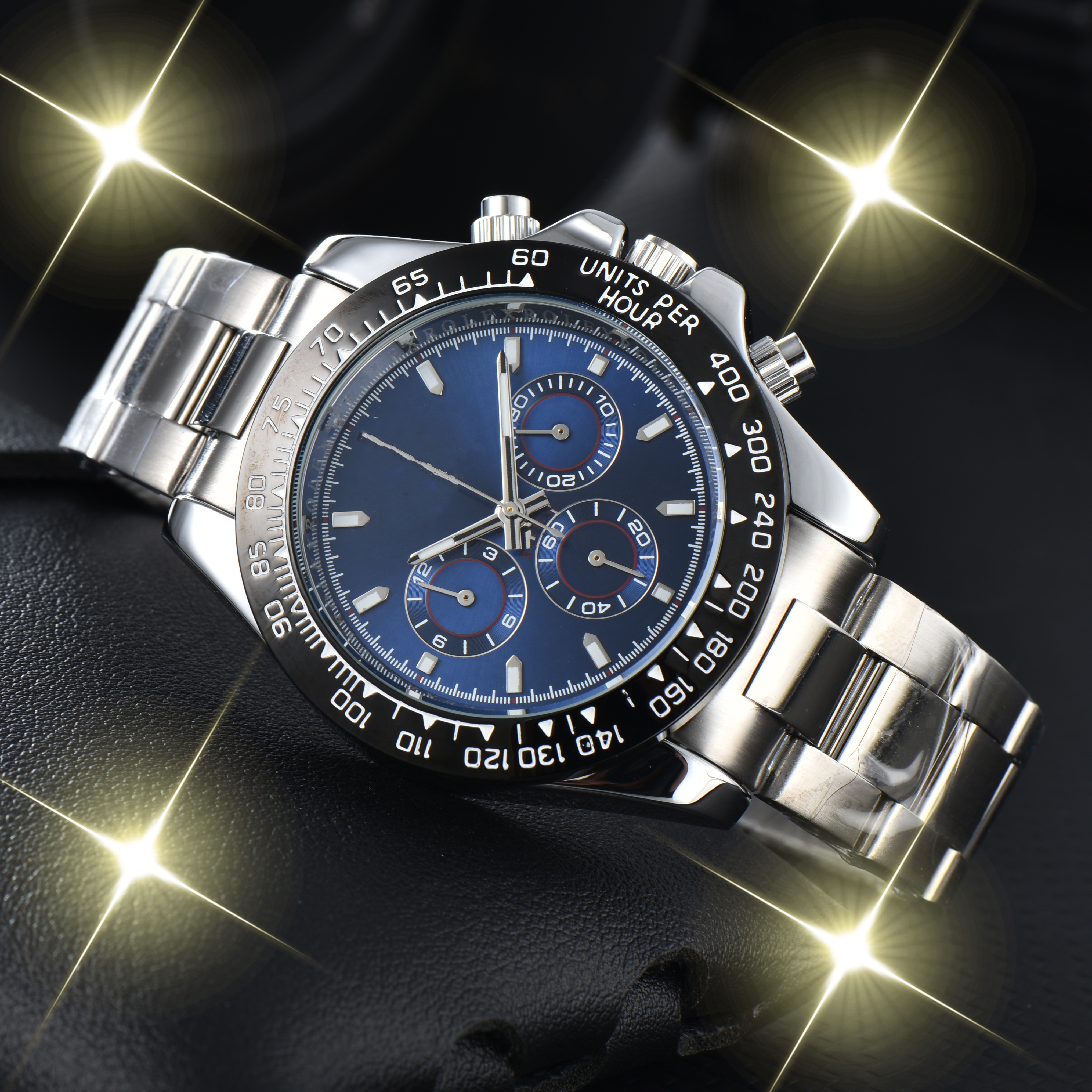 2026Mens DAYity TONAity Quartz Movement watch multifunction Wristwatch Designers Men Watches Stainless Steel Strap Gold Wristwatches Montre de luxe 801 $34