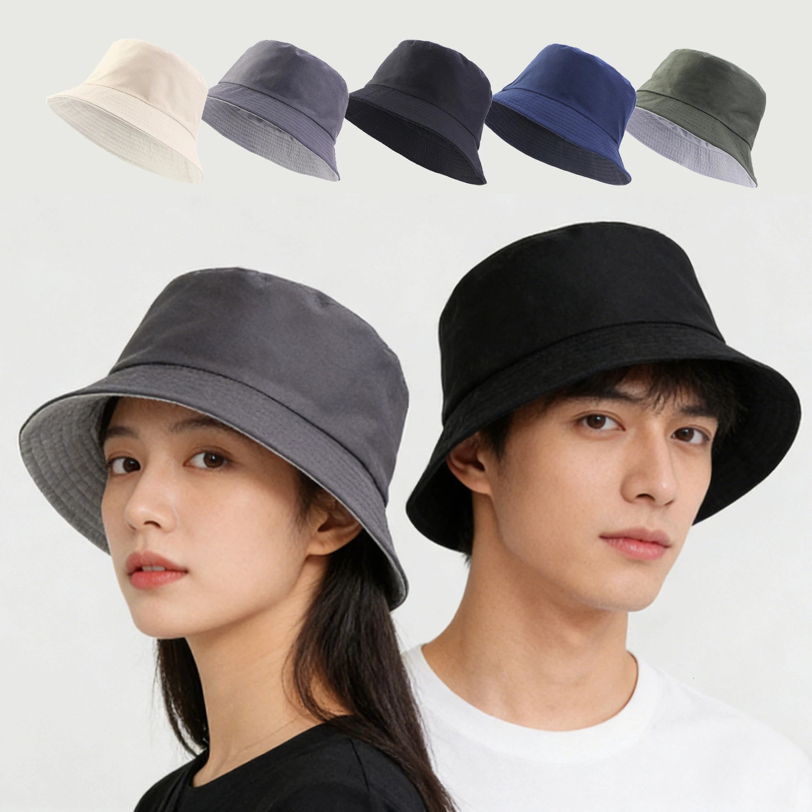 1pcs Mens AND WOMENS Pure Cotton Sun Hat Suffolk Fish Hat58cm Summer Comfortable Sun Protection for Both Men and Women260429