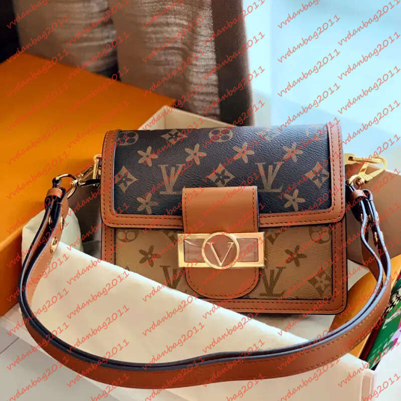 2023 Dauphine fashion bags shoulder women's handbag designer brand Messenger Bag Wallet AA12 ce2