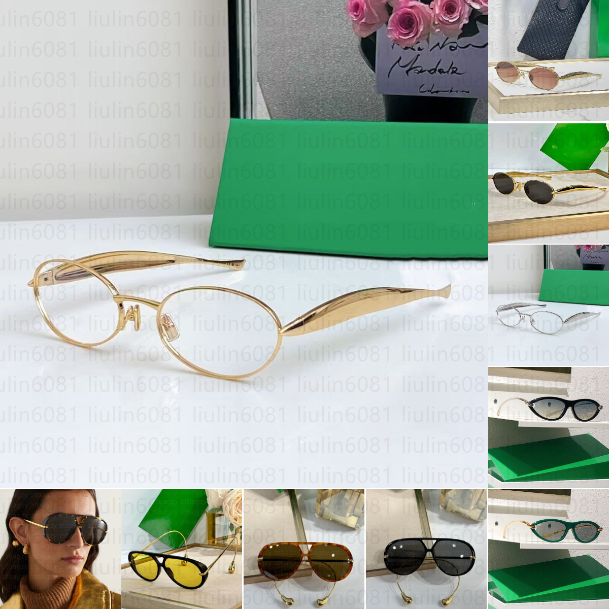2026 man's sunglasses with box designer for women sardine Sunglasses Triangle sunglasses bv1346 top quality Summer beach travel sun glasses uv4