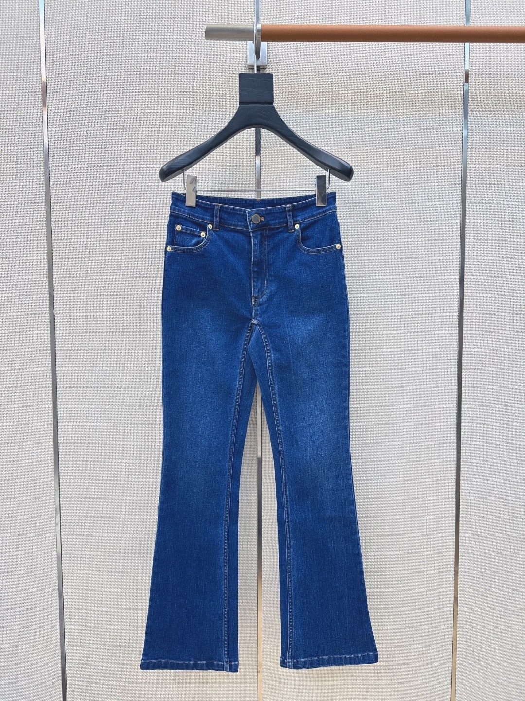 Milan Runway Jeans 2026 New Spring Summer Fashion Women's Designer Jeans Brand Same Style Pants 0504-3
