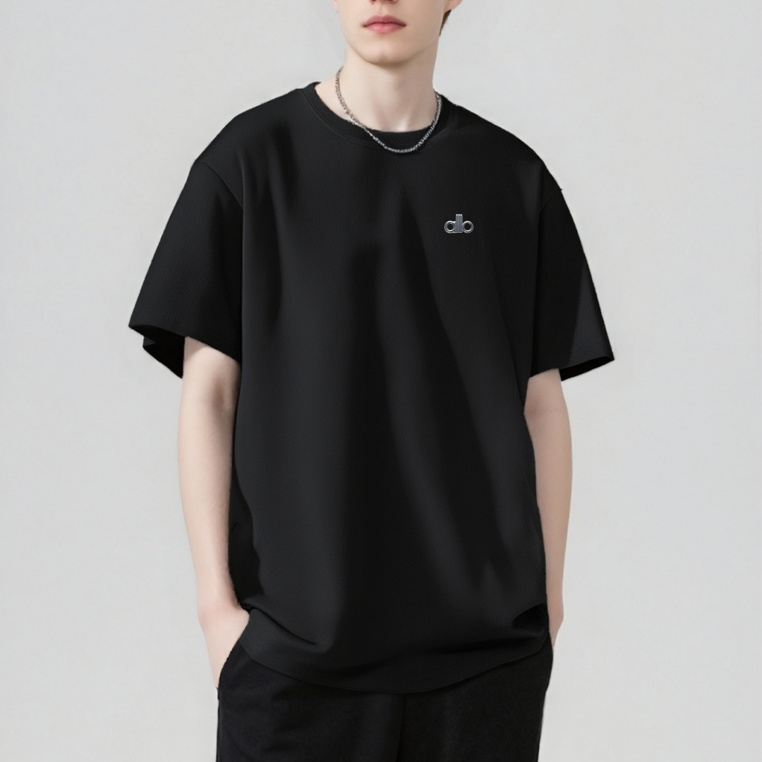 Designer Unisex T-Shirts Summer Casual Short Se Ts 3D Sier Letter Pure Cotton Tops for Men Women High Quty T Shirts Tops Fashion Sports GYM Running