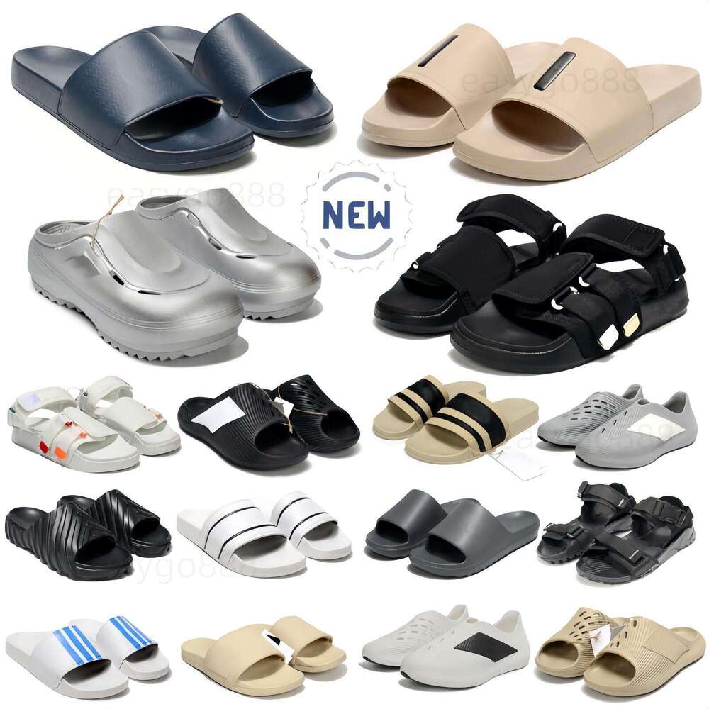 Designer Men Women Slides Slippers Sand Bone Resin Stone Slate Grey Vermilion Slipper Mens Womens Shoes Summe For both men and women