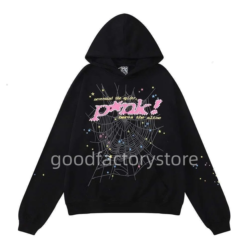 Spider Web Hoodie 2026 New Arrival Young Thug Designer Hoodie Men Women Angel Graphic Pullover Puff Print Web Tracksuit Streetwear Hoodie 865