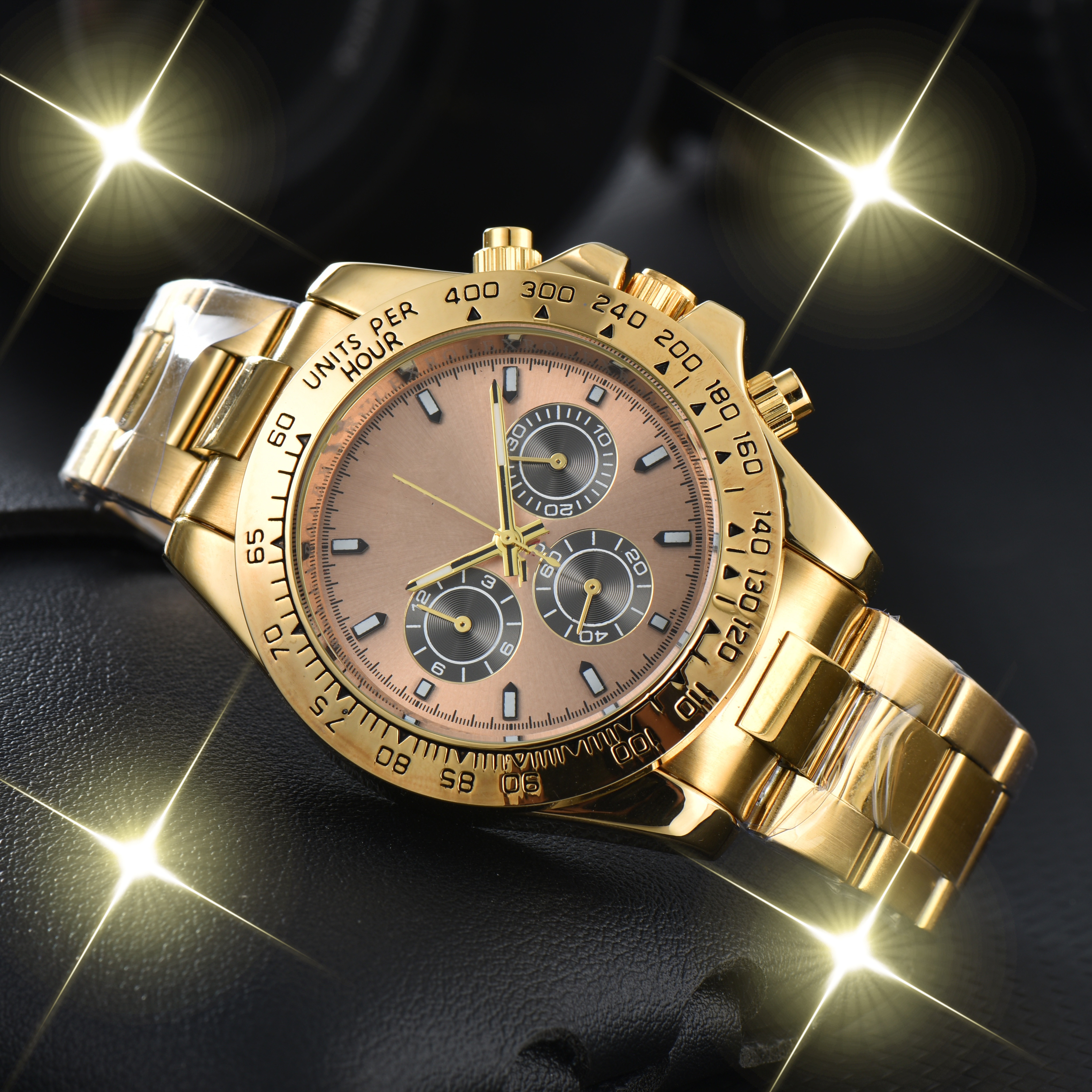 2026Mens DAYity TONAity Quartz Movement watch multifunction Wristwatch Designers Men Watches Stainless Steel Strap Gold Wristwatches Montre de luxe 87 $34