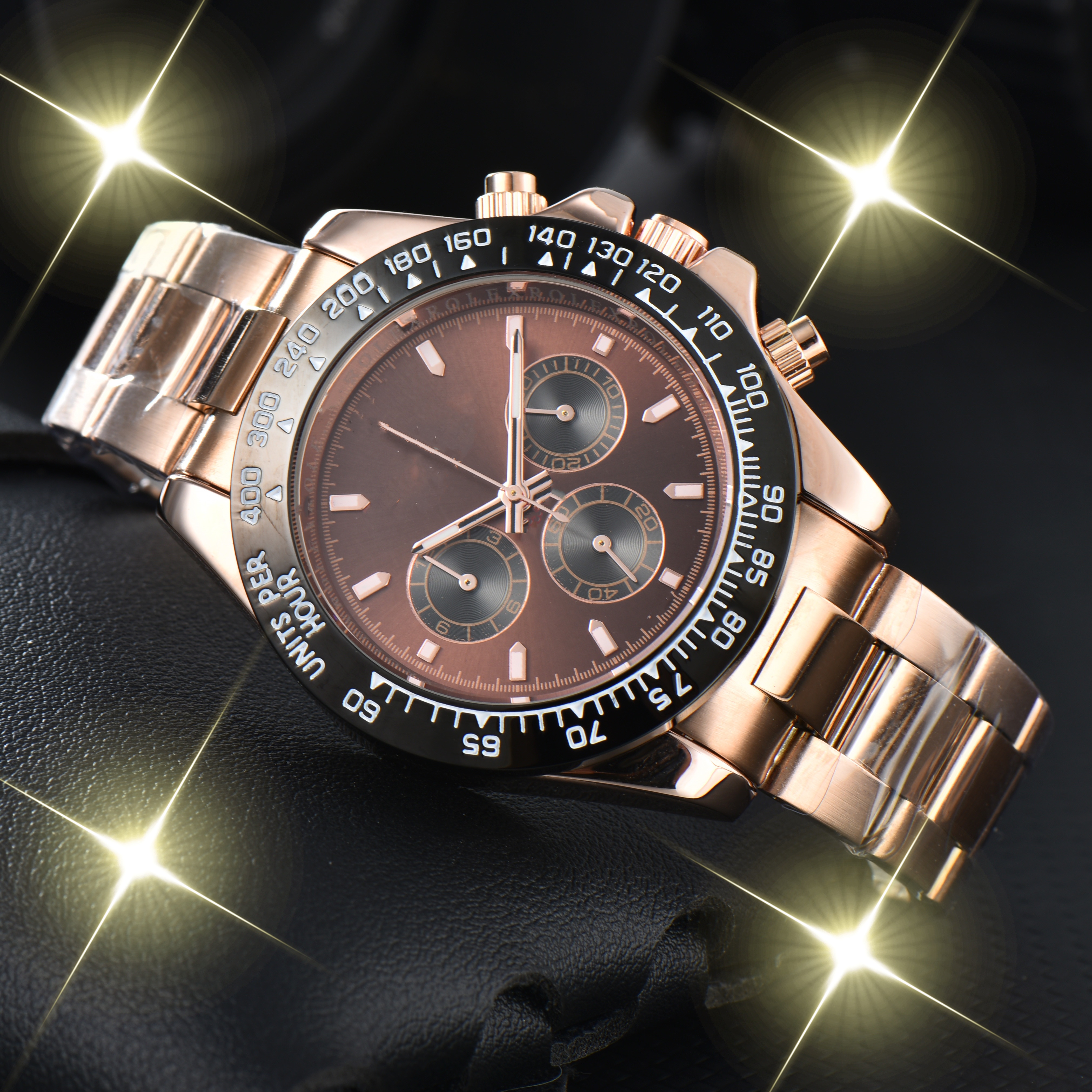 2026Mens DAYity TONAity Quartz Movement watch multifunction Wristwatch Designers Men Watches Stainless Steel Strap Gold Wristwatches Montre de luxe 89 $34