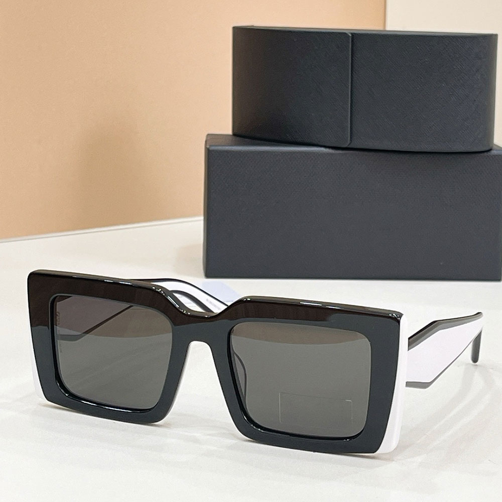 26ss new womens rectangle sunglasses luxury designer sunglasses SPRD01 y2k classic retro geometric eyeglasses graduated lenses outdoor travel style