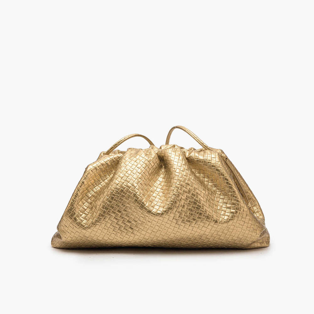 Silver Women S New Design Fashion Crossbody Bag Popular This Year Pleated Cloud Bag Women