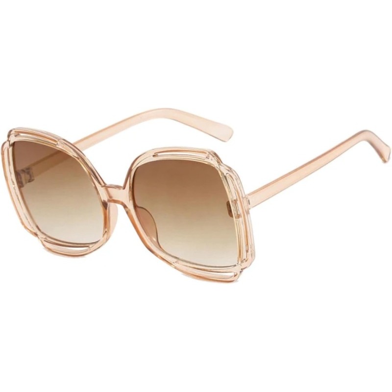 Sunglasses Luxury Oversized Sunglasses Women for Men Vintage Punk Sun Glasses Trend Big Frames Gradient Shades-image-1104569254