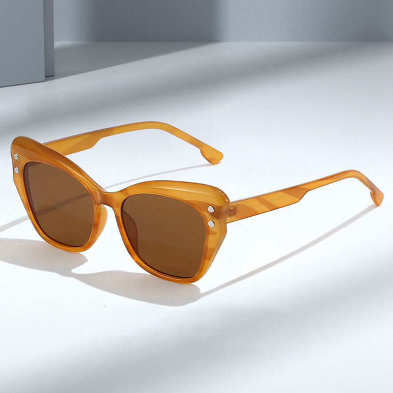Free Shipping Fall New Sunglasses: European American Internet Celebrity Ins Eyewear For Women, Fashionable Runway And Street Style Trendy Sunglasses