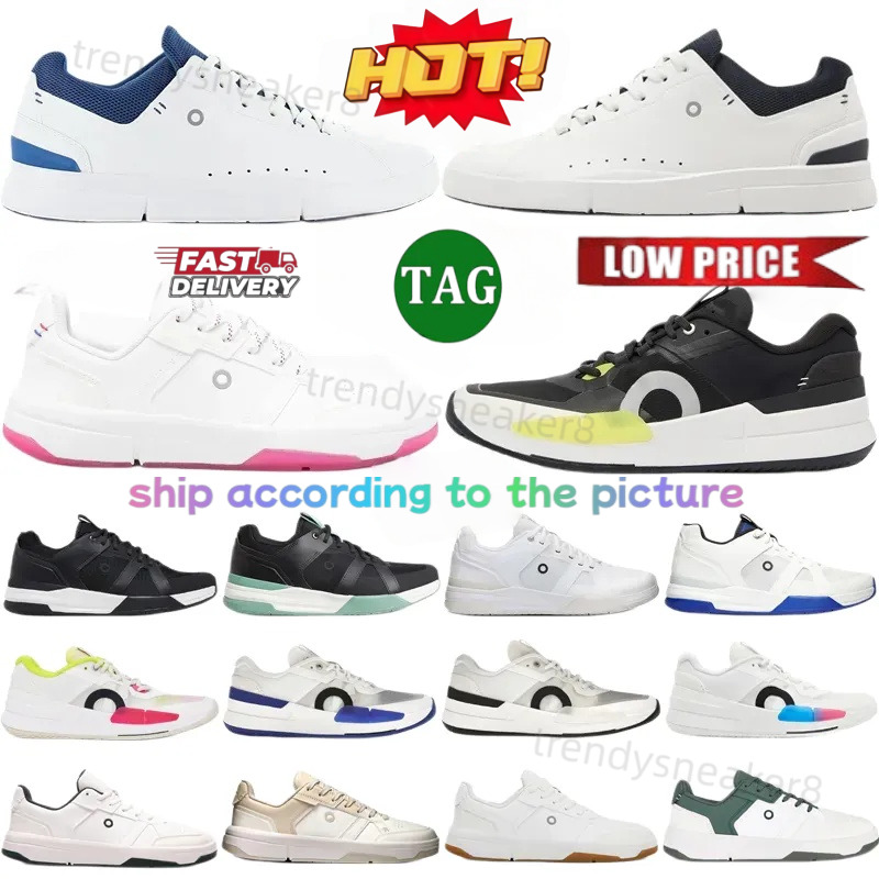 On Qc Designer Cloudds The Roger Advantage Pro Clubhouse Running Shoes Mens Womens Sneakers Black White Skateboard Outdoor Trainers Sports Tenis Wit