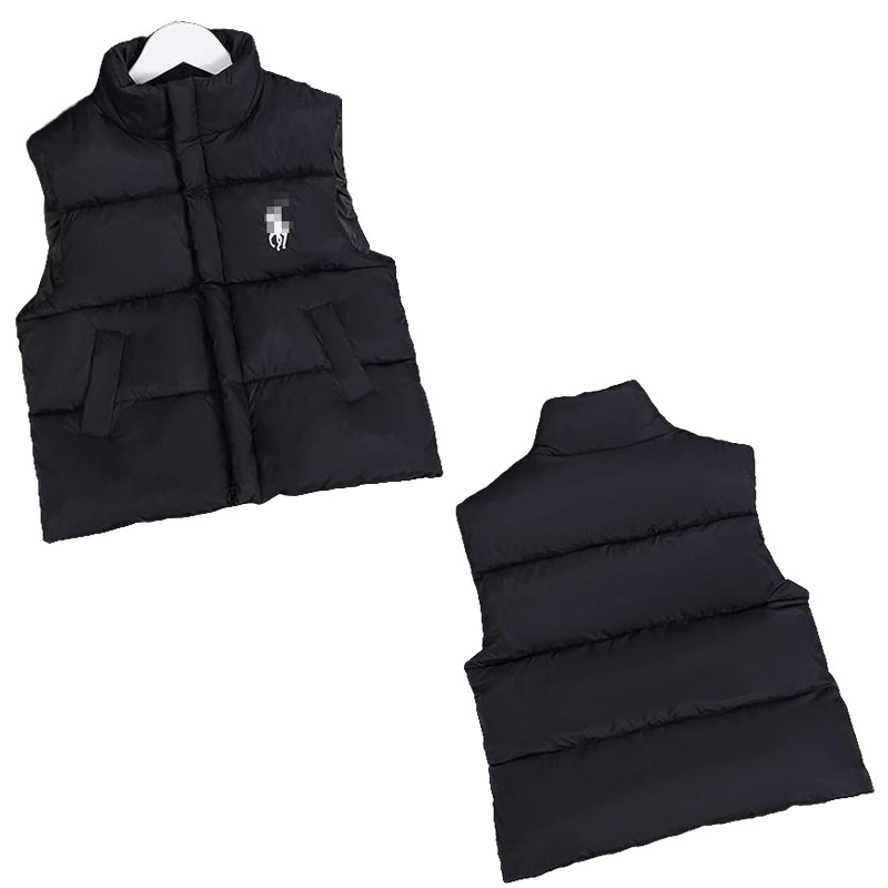 Teenager Down Coat Baby Vest Designer Kids Gilet Childrens Waistcoat Boys Girls Warm Puffer Jacket Sleeveless POLO 100-170CM
