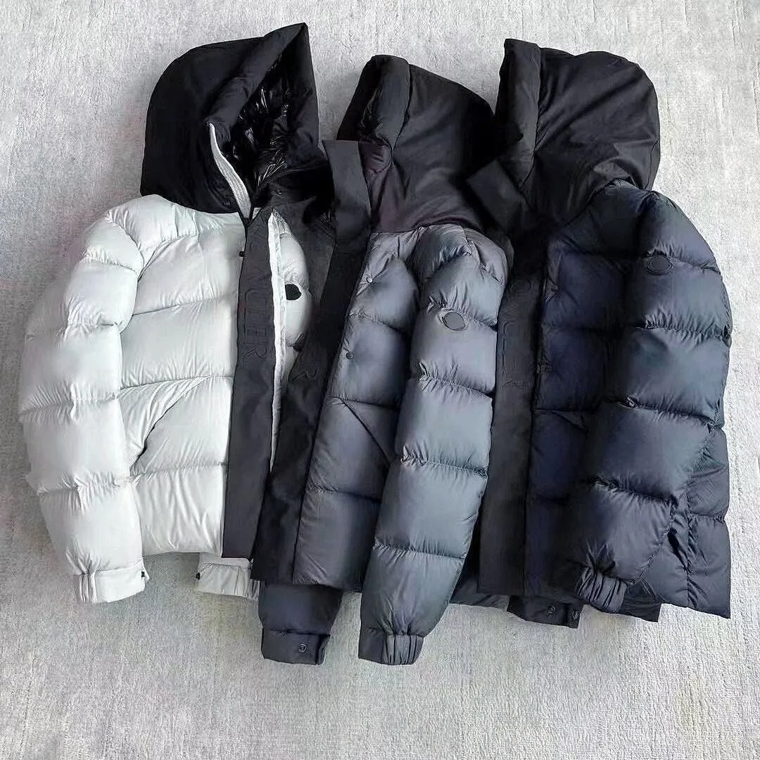 Puffer Jacket Mens Down Jackets Designer Parkas Outerwear Coats Luxury Letter Fashion Doudoune Winter Jacket Women Nfc Scan High Quality GEE01
