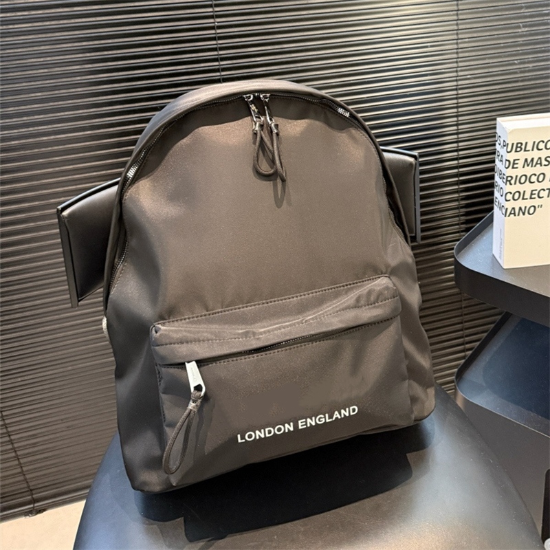 TOP Backpack Nylon Backpacks Designer Bag Bookbag Black Back Pack Woman Mens School Bag Outdoor Shoulder Bags Zipper Unisex