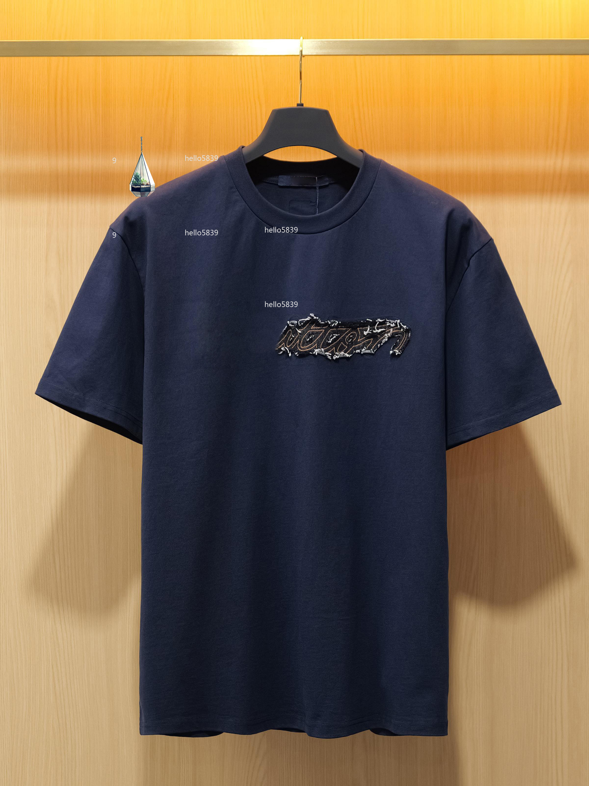 Men's short sleeved t-shirtTees Mens Designers T Shirt Man Womens tshirts With Letters Print Short Sleeves Summer Shirts Men Loose Tees Asian s