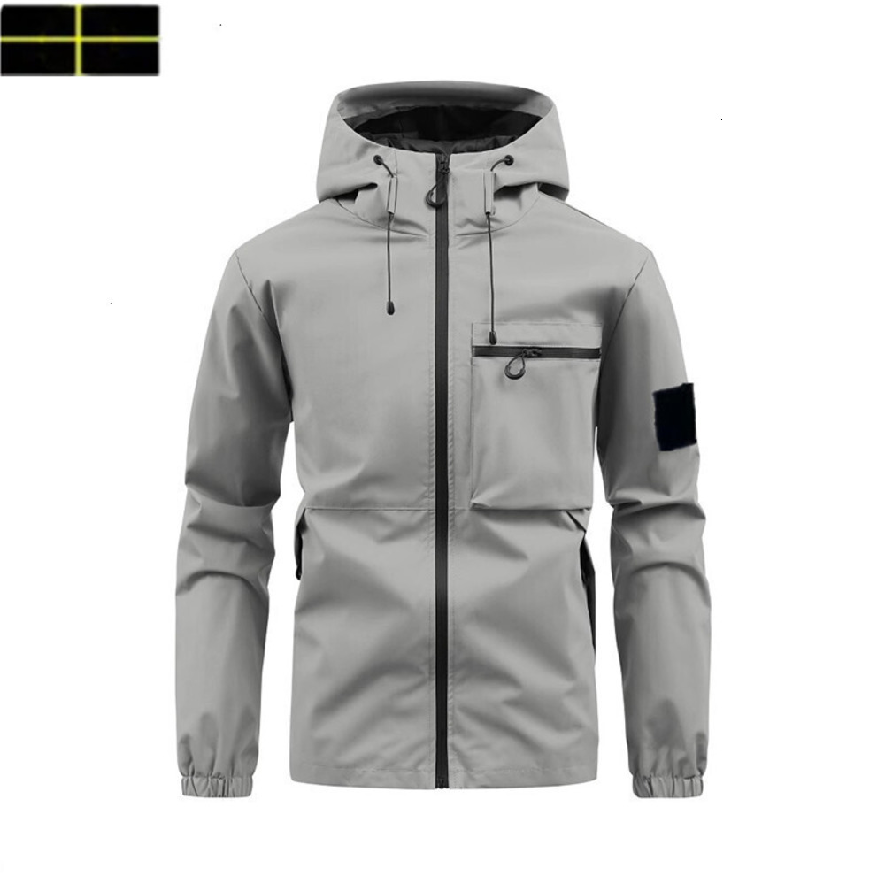 Jacket Casual Unisex Hooded Coat Spring Fall Wind Resistant Lightweight Loose Outerwear Fashion Streetwear Jacket Men Women Outdoor Leisure Daily