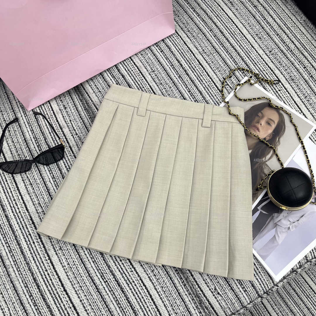 Brand Skirt women dress Summer lady dresses women designer clothes pleated skirts A078X02N083-image-1104793715