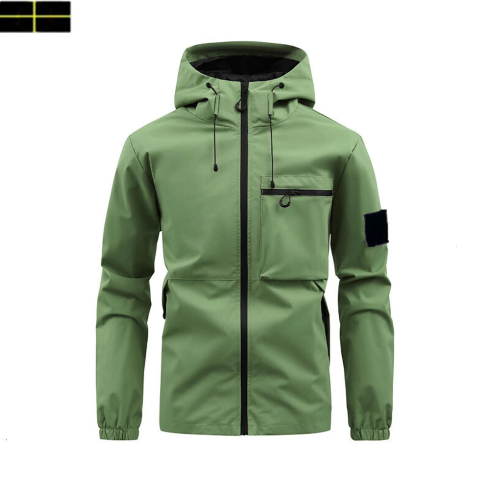 Jas Trendy unisex jack met capuchon Lente Herfst Klassieke losse bovenkleding met ritssluiting Ademende vrijetijdsjas voor heren Dames Straatreizen