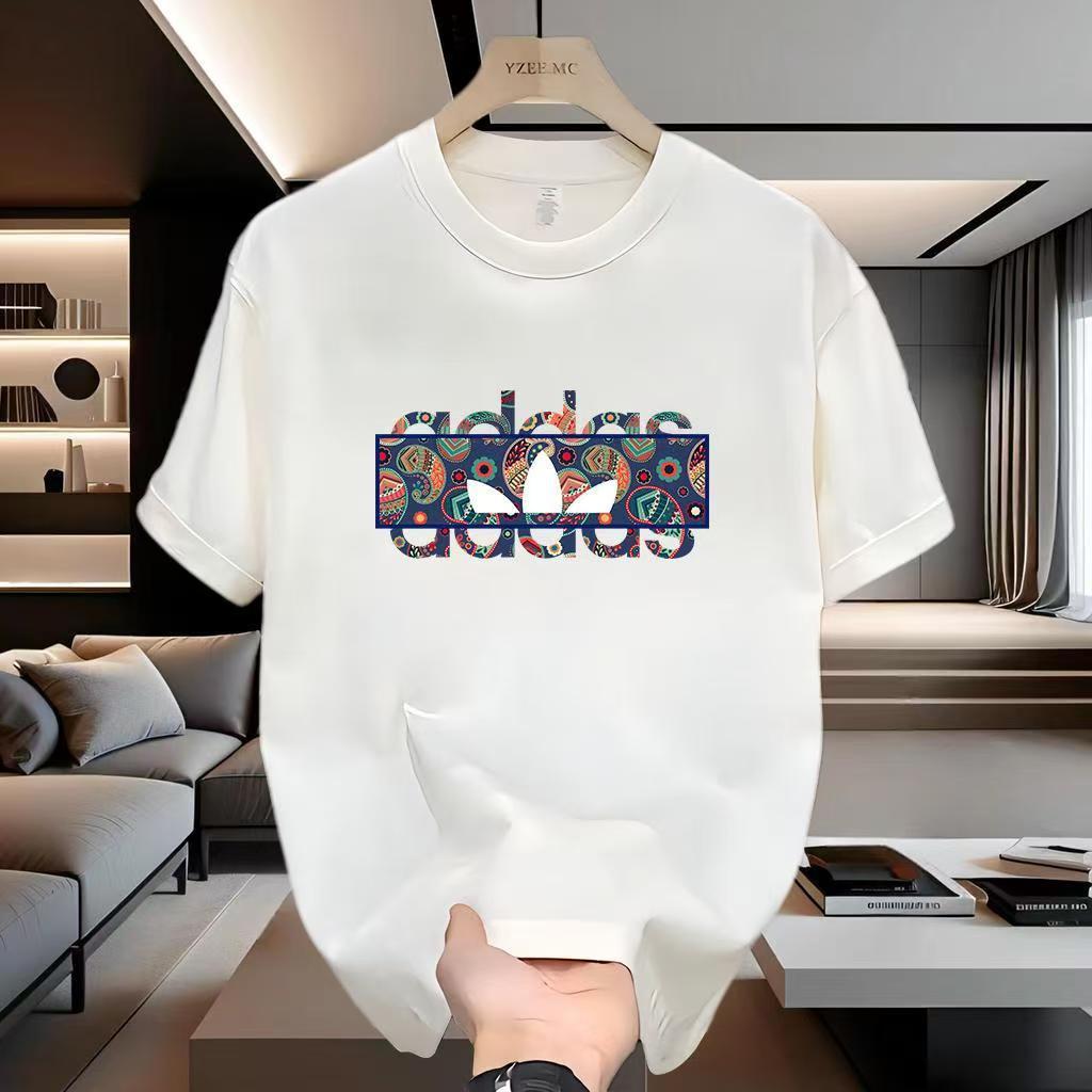 Free shipping luxury Men's T-Shirts Fashionable solid color men's T-shirt simple and casual wearing short sleeves for outerwear